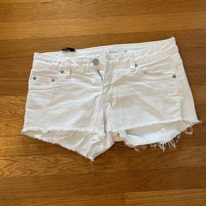 Aritzia white shorts